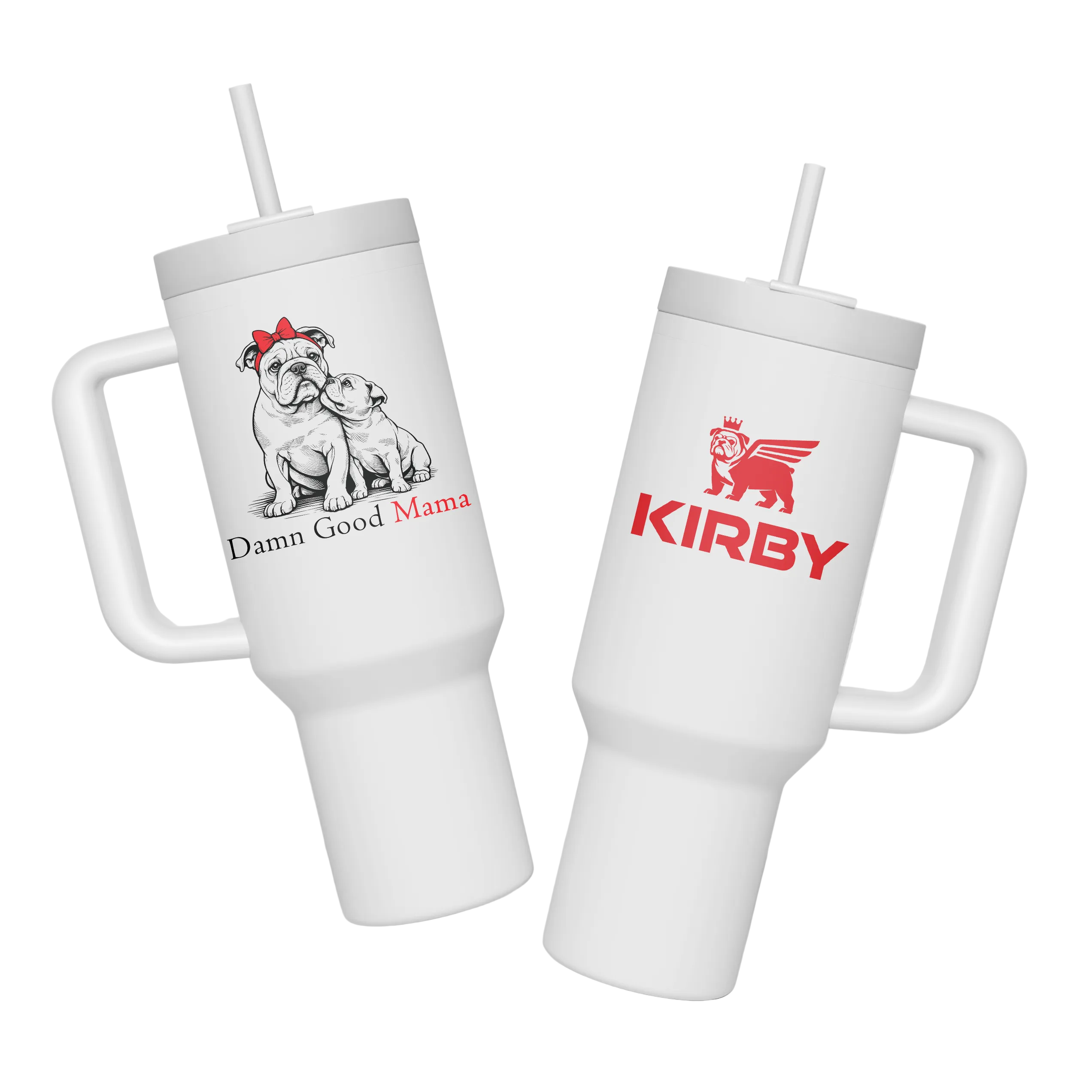 ドッグフード mama. Damn Good Mama Bulldog 40 oz Tumbler – DawgZilla Sports