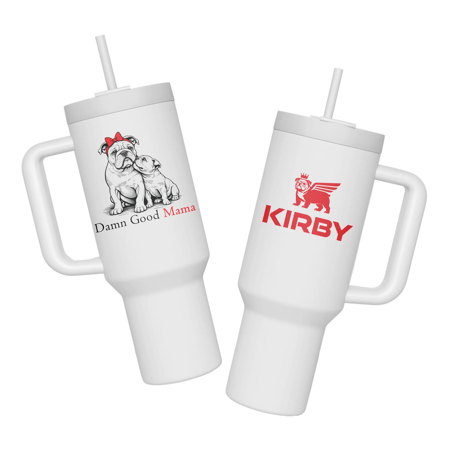 Damn Good Mama Bulldog 40 oz Tumbler