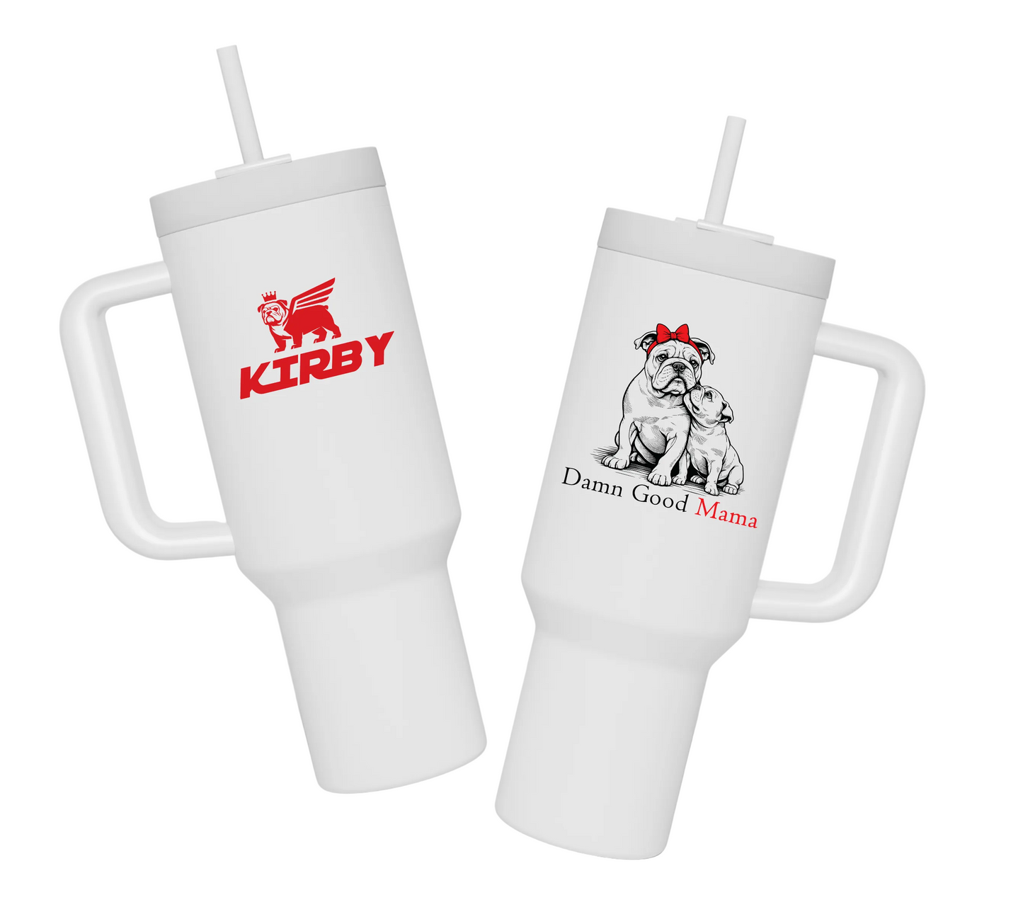 Damn Good Mama Bulldog 40 oz Tumbler