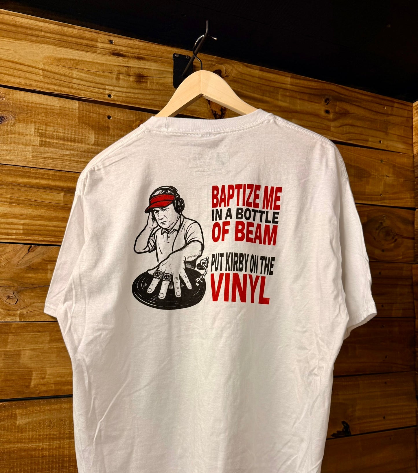 Kirby on the Vinyl T-Shirt