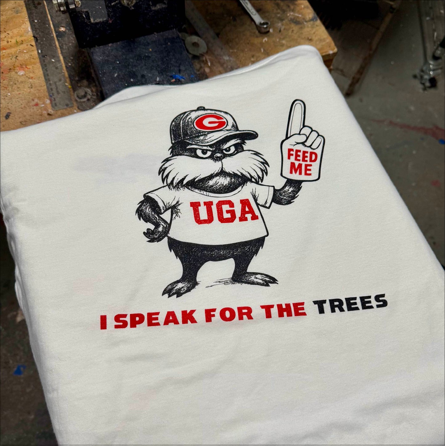 Feed the Trees UGA Baseball Shirt