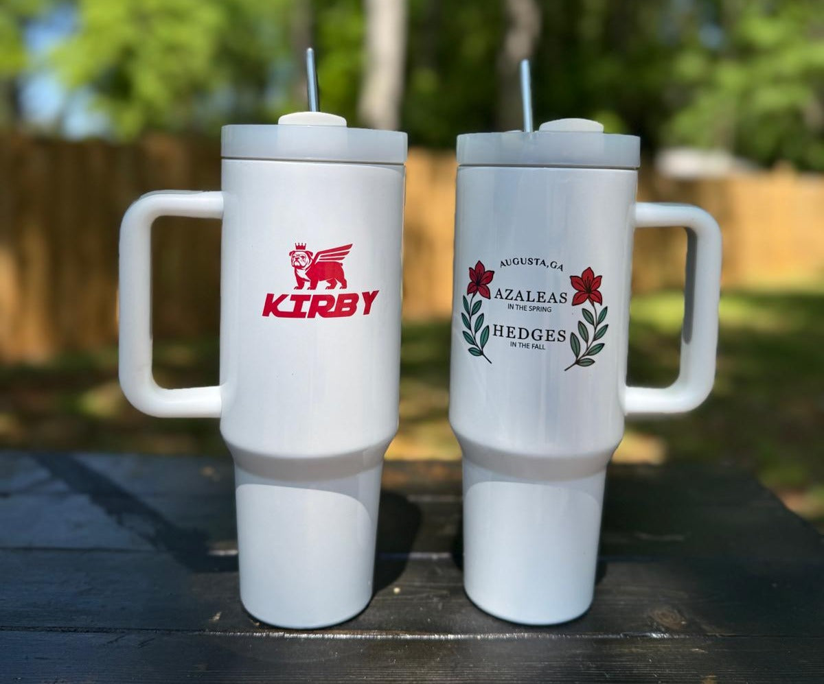 Azaleas & Hedges 40 oz Insulated Tumbler