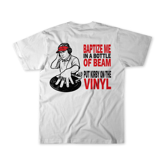 Kirby on the Vinyl T-Shirt
