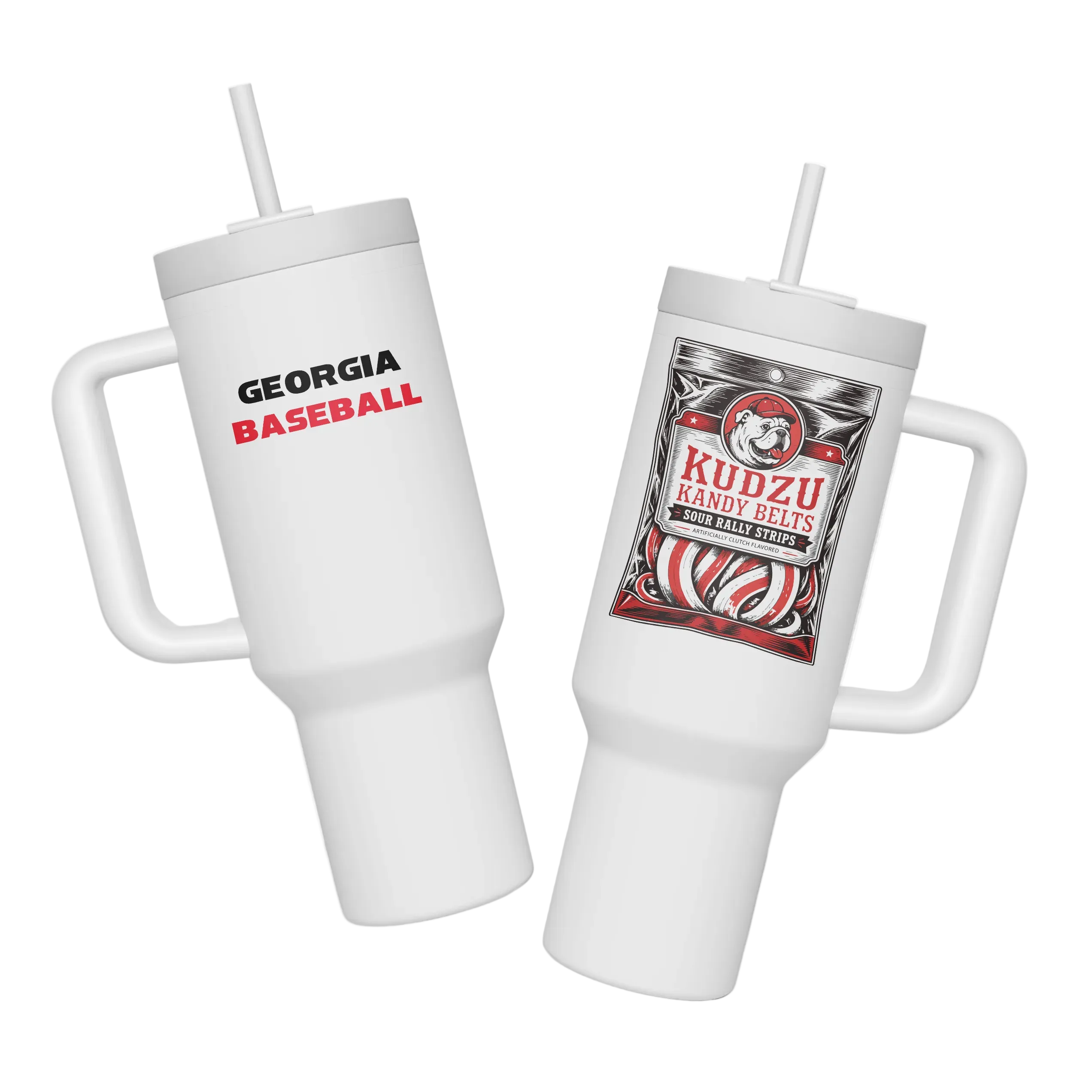 Kudzu Kandy Belts 40 oz Tumbler | Georgia Baseball Cup – DawgZilla