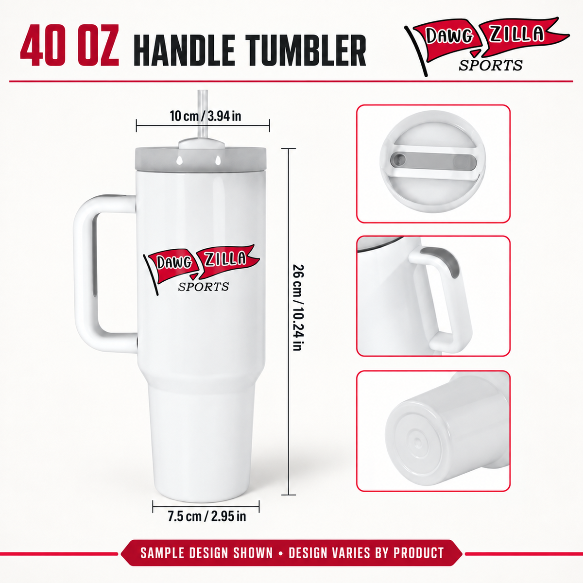 Damn Good Mama Bulldog 40 oz Tumbler – Mother’s Day Gift
