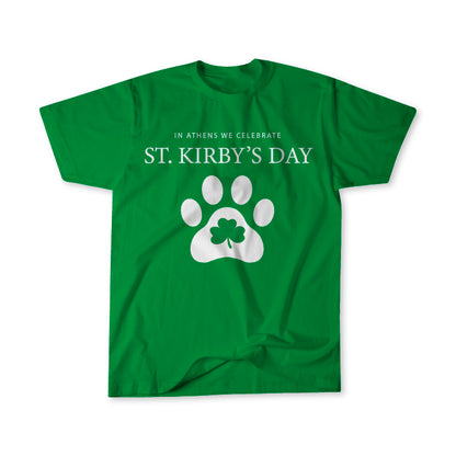 In Athens We Celebrate St. Kirby’s Day   St. Patrick's Day Shirt