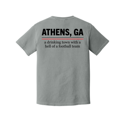 Athens, GA — A Drinking Town With a Hell of a Football Team T-Shirt