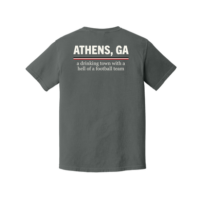 Athens, GA — A Drinking Town With a Hell of a Football Team T-Shirt