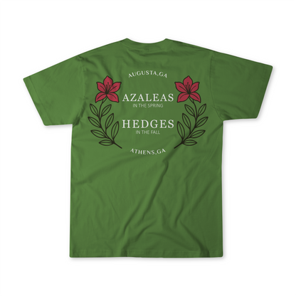 Azaleas in the Spring, Hedges in the Fall