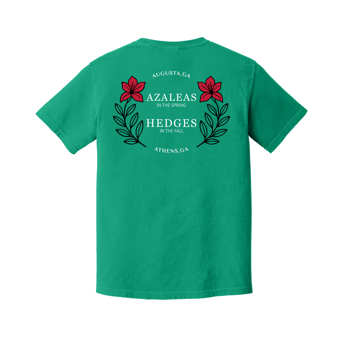Azaleas in the Spring, Hedges in the Fall Comfort Colors T-Shirt