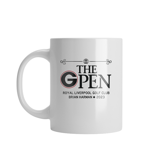Brian Harman 2023 Open Championship Mug – Royal Liverpool Golf Club