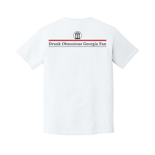 Drunk Obnoxious Georgia Fan Comfort Colors T-Shirt